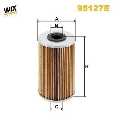 Produktbild von Kraftstofffilter WIX FILTERS 95127E für ZETOR Major Filtereinsatz Vorfilter