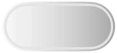 Obrázek produktu pro vidaXL LED koupelnové zrcadlo 100x45 cm oválné