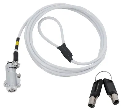 Image de Mobilis 001378 cable lock Black, Grey 1.8 m