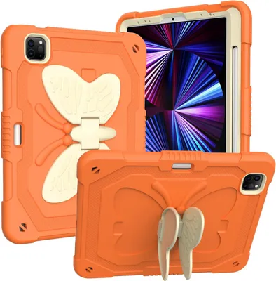 Produktbild von Schutzhülle für iPad Pro 11 2018/20/21 Panzerständer Orange