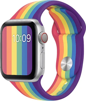 Image de Bracelet Apple Sport pour Apple Watch | 38/40/41/42 mm - Édition Pride