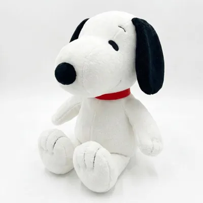 Produktbild von Snoopy 18 cm sitzend Plüschtier Peanuts Kuscheltier Plüschfigur Flauschig Lizenziertes Markenprodukt