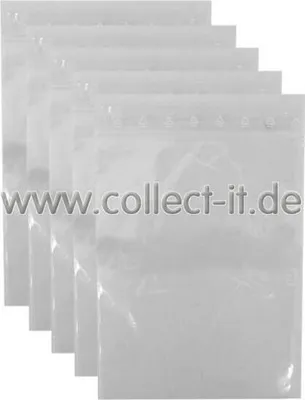 Image de Sachets à fermeture à pression 70x100 mm - 500 pièces