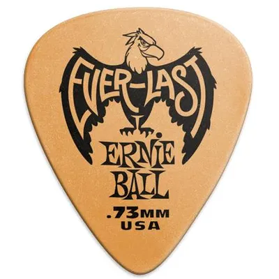 Produktbild von Ernie Ball P09190, Delrin, Orange, Abbildung, Standard, Sichtverpackung, 12 Stück(e)