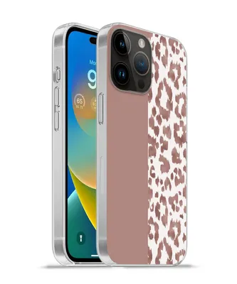 Produktbild von MuchoWow® Handyhülle Schutzhülle Hülle für Apple iPhone 14 Pro - Softcase Tiermuster - Rosa - Tiere Silikon Softcase Handy Hülle - Umschlag
