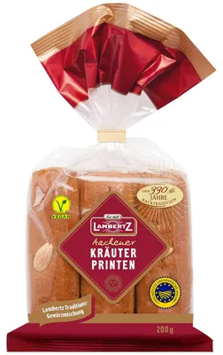 Obrázek produktu pro Lambertz Kräuter Printen kořeněné originály z Cách 200g
