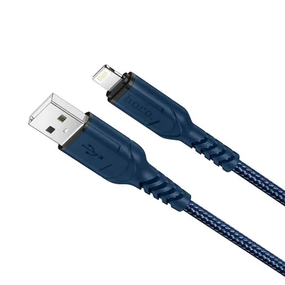 Immagine prodotto di Cavo da USB A a Lightning Hoco 2,4A 1 m X59 blu