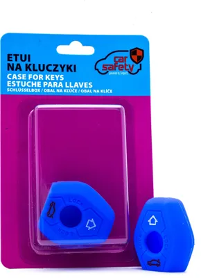 Obrázok produktu pre Silikónový kryt kľúčov BLUE pre BMW