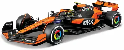 Produktbild von Bburago Formel 1 McLaren MCL38 2024 Modellauto1:24 orange schwarz 18-28033N 14+
