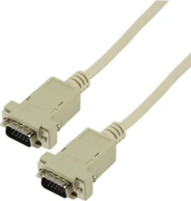 Produktbild von Valueline CABLE-172, 1,8 m, VGA (D-Sub), VGA (D-Sub), Weiß, Nickel, Männlich/Männlich