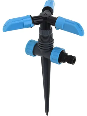 Produktbild von gartensprinkler 20 cm Polypropylen grau/blau