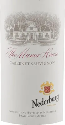 Produktbild von Nederburg The Manor House Cabernet Sauvignon Rotwein trocken | 13,5 % vol | 0.75 l