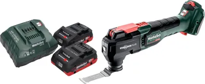 Produktbild von Metabo MT 18 LTX BL QSL Akku Multitool 18 V Brushless Starlock Plus + 2x LiHD Akku 4,0 Ah + Ladegerät