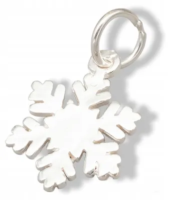 Produktbild von MIXFORM Silber 925 Anhänger Schneeflocke 14.5mm