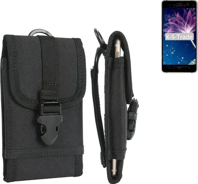 Produktbild von K-S-Trade Handyhülle kompatibel mit Doogee X10S Gürteltasche Holster Handytasche Gürtel Tasche Schutzhülle Robuste Handy Schutz Hülle Tasche