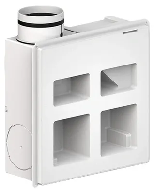 Image de Boîtier Limodor ONE/B pour béton, DN80, avec clapet anti-retour, 1 pièce.