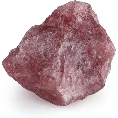 Produktbild von Erdbeerquarz Rohstein Kristalle Naturstein 4.5–5.5 cm 1 Stück