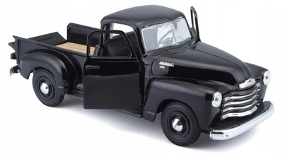 Produktbild von Maisto Chevrolet 3100 Pickup 1950 Modellauto 1:25 schwarz