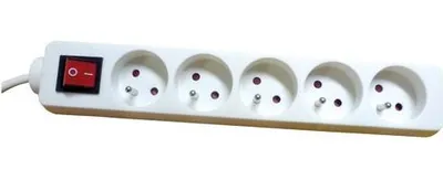 Zdjęcie produktu dla Blok 5x2p + Inter 3g1 1,5 m biały - Electraline