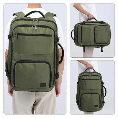 Produktbild von 3-in-1-Rucksack Für Das Flugzeug 55X40x20, Wasserdichte 40 l Ryanair Reisetasche