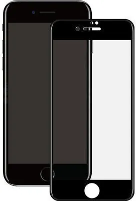 Image de Eiger verre de protection 3D iPhone 8 7 SE (transparent noir)
