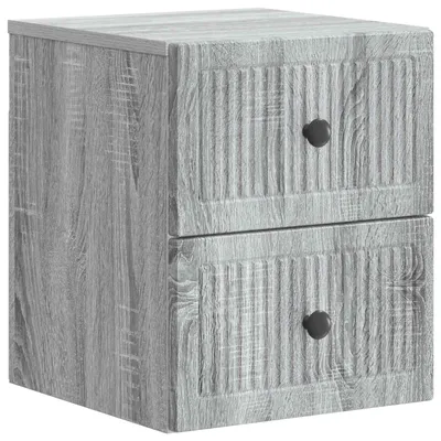 Image de Commode Sonoma avec deux tiroirs et design économe en espace