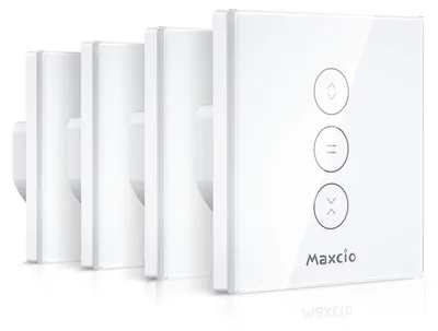 Zdjęcie produktu dla Przełącznik WiFi do żaluzji rolet 4 szt smart głosowy