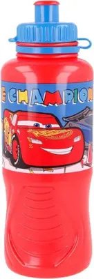 Zdjęcie produktu dla Butelka na wodę Disney Cars „Lets Race Ergo”, butelka sportowa 430 ml
