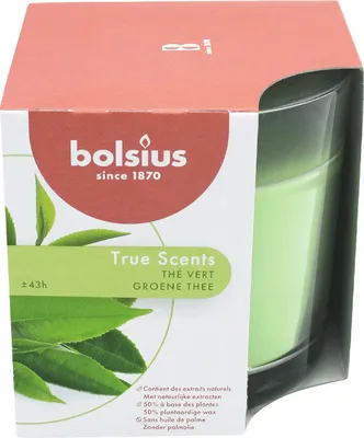 Produktbild von Bolsius Duftglas gross Green Tea