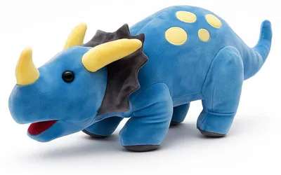 Zdjęcie produktu dla Triceratops – pluszowa zabawka XL – 55 cm – Miękka zabawka w kształcie dinozaura – Zabawka dla dzieci – Miękki pluszowy dinozaur – Wytrzymały dinozaur – Idealny prezent