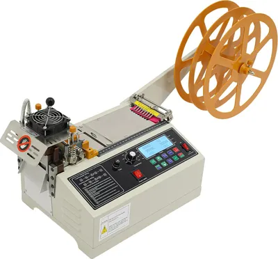 Produktbild von Gurtband-Schneidemaschine, hohe Präzision, schnelle Bedienung, WEISS