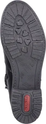 Produktbild von Rieker Damen Stiefelette Riemen mit Schnalle lose Einlage Soft 79462, Größe:41 EU, Farbe:Schwarz