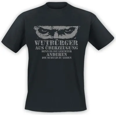 Produktbild von Wutbürger - T-Shirt