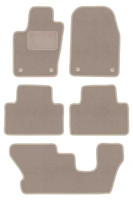 Immagine prodotto di Tappetini in moquette per Dodge Durango III 2010-2020 (7 posti) – set 4 pezzi, beige, su misura – Wielganizator LUX