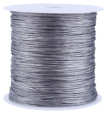Produktbild von Nylon Knoopkoord 100M - 0,8mm für Schmuckgestaltung - Zerodis7wth4is0g8