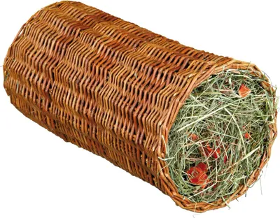 Produktbild von TRIXIE Weidentunnel mit Heu - diverse - ø 20 × 38 cm