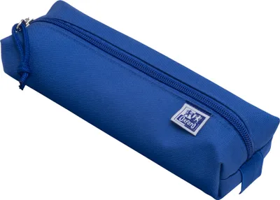 Produktbild von Oxford Schlamper-Etui Polyester rechteckig klein blau