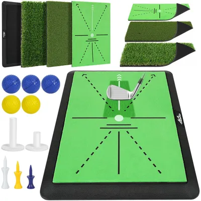 Obrázok produktu pre 3-v-1 golfová tréningová podložka na zlepšenie švihu