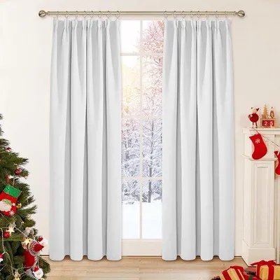 Productafbeelding van Famanu verduisterende gordijnen, 140x175 cm - Gemaakt van hoogwaardig polyester