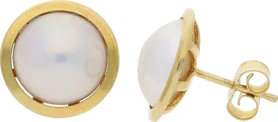 Produktbild von JuwelmaLux Ohrstecker 585 Gold mit Mabè Perle JL30-06-1827