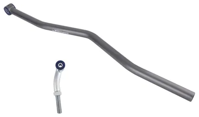 Image de Tige de direction réglable, en acier robuste, longueur de 105,7 cm, largeur de 14 cm, hauteur de 10 cm, poids de 6,2 kg