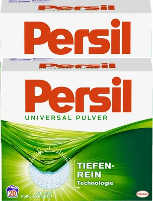 Produktbild von Persil Universal Pulver Vollwaschmittel Waschmittel Waschen 2x20 Waschladungen
