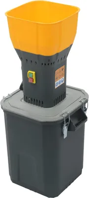 Zdjęcie produktu dla Elektryczna młyn do zbóż o mocy 1000W, młyn do ziaren i pasz z wiadrem o pojemności 30 litrów, szybki młyn ze stali nierdzewnej do mielenia zbóż, kukurydzy, słomy i pasz