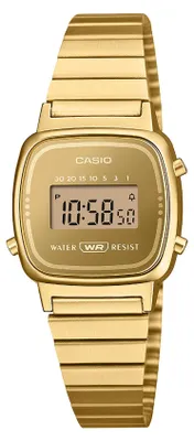 Produktbild von Casio Damen Armbanduhr LA670WEGS-9AEF Vintage digital goldplattiert