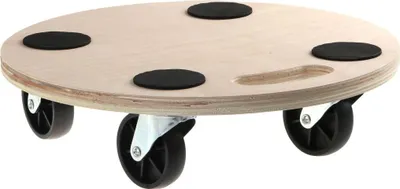 Produktbild von SWV 400060 Blumenroller Rollbrett Transportroller  Möbelroller 200kg Rund