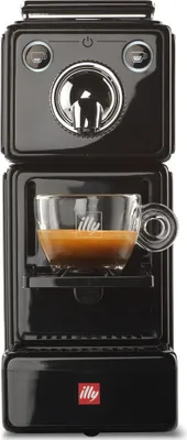 Produktbild von Illy X3, Pad-Kaffeemaschine, 0,8 l, Kaffeekapsel, 1400 W, Schwarz, Silber