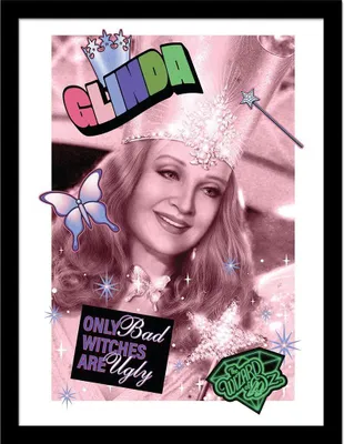 Produktbild von The Wizard Of Oz - Gerahmtes Poster PM11312 (40 cm x 30 cm) (Pink/Schwarz/Weiß)