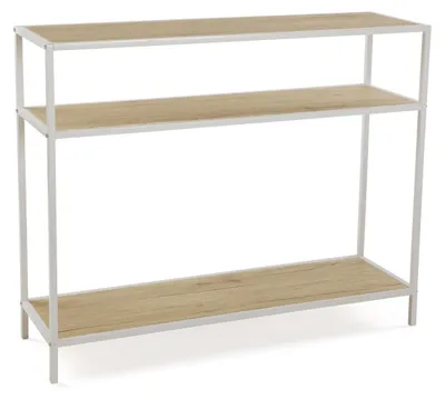 Obrázok produktu pre Konzolový stolík do predsiene s úložným priestorom, rozmer 80 x 30 x 100 cm