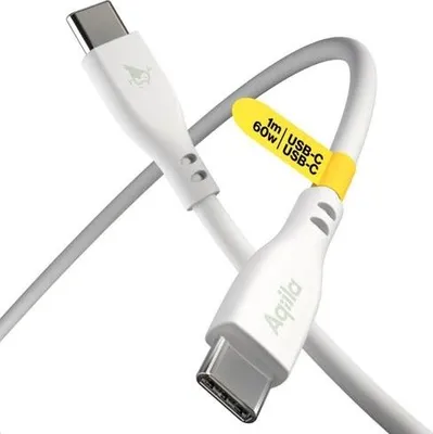 Immagine prodotto di Aqiila Silicon USB-C/USB-C 2.0 60W 1m Cavo di ricarica
