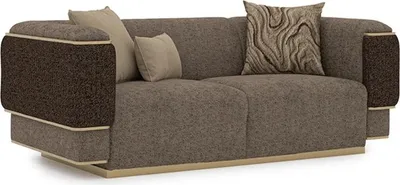 Produktbild von Wohnzimmer Polstermöbel Sofa Set Zweisitzer Dreisitzer Sofa Couch Luxus Sessel